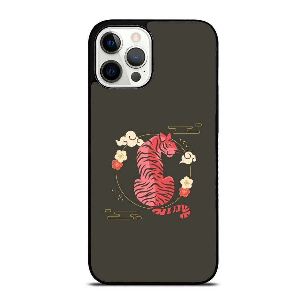 2022 Year of the Tiger Chinese Zodiac Horsocope for Prosperous Year iPhone Case